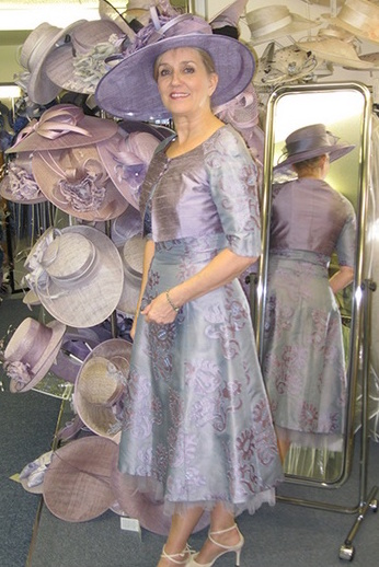 Robe et tailleur de soie pour maman Robe et tailleur de soie pour maman