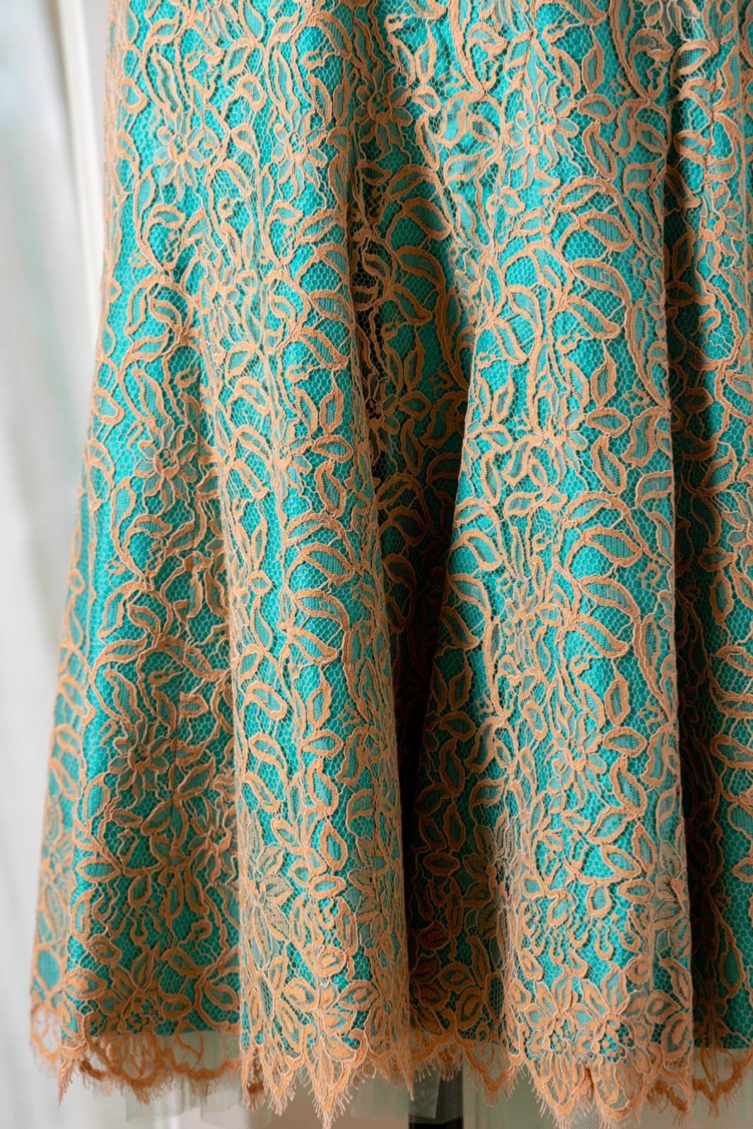 Elégante jupe en doupion caftan MINT T40