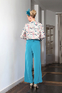 Elégant tailleur pantalon d'été POMPEI