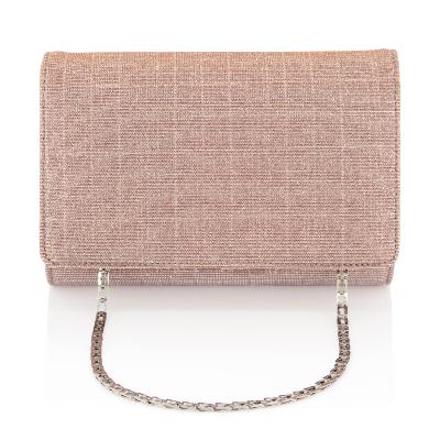 Superbe pochette de cérémonie en tissu lamé 