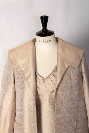 1 Tailleur robe manteau BEIGE SICILIA T38