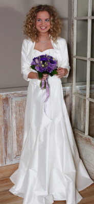 Robe de mariée en soie GAMMA - CEPIA - SELENA