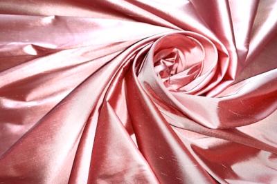 tissu doupion soie sauvage shantung rose guimauve bubble gum barbie