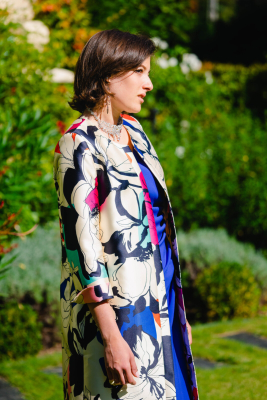 Elégant Manteau MONTANA AKOLA AQUA
