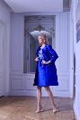 Magnifique tailleur robe et manteau moderne NICE