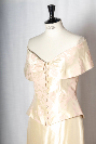 Ensemble : Veste de style princesse boutonnée en soie imprimée TRUMEAU