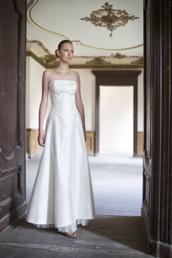 robe mariée bustier