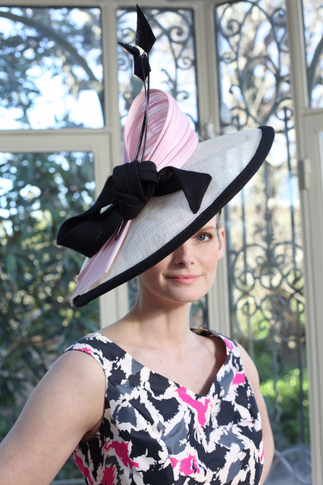 chapeau femme mariage chic