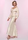 Ensemble : Veste de style princesse boutonnée en soie imprimée TRUMEAU