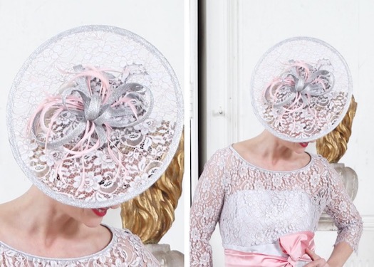 Archive chapeaux blanc et rose ple