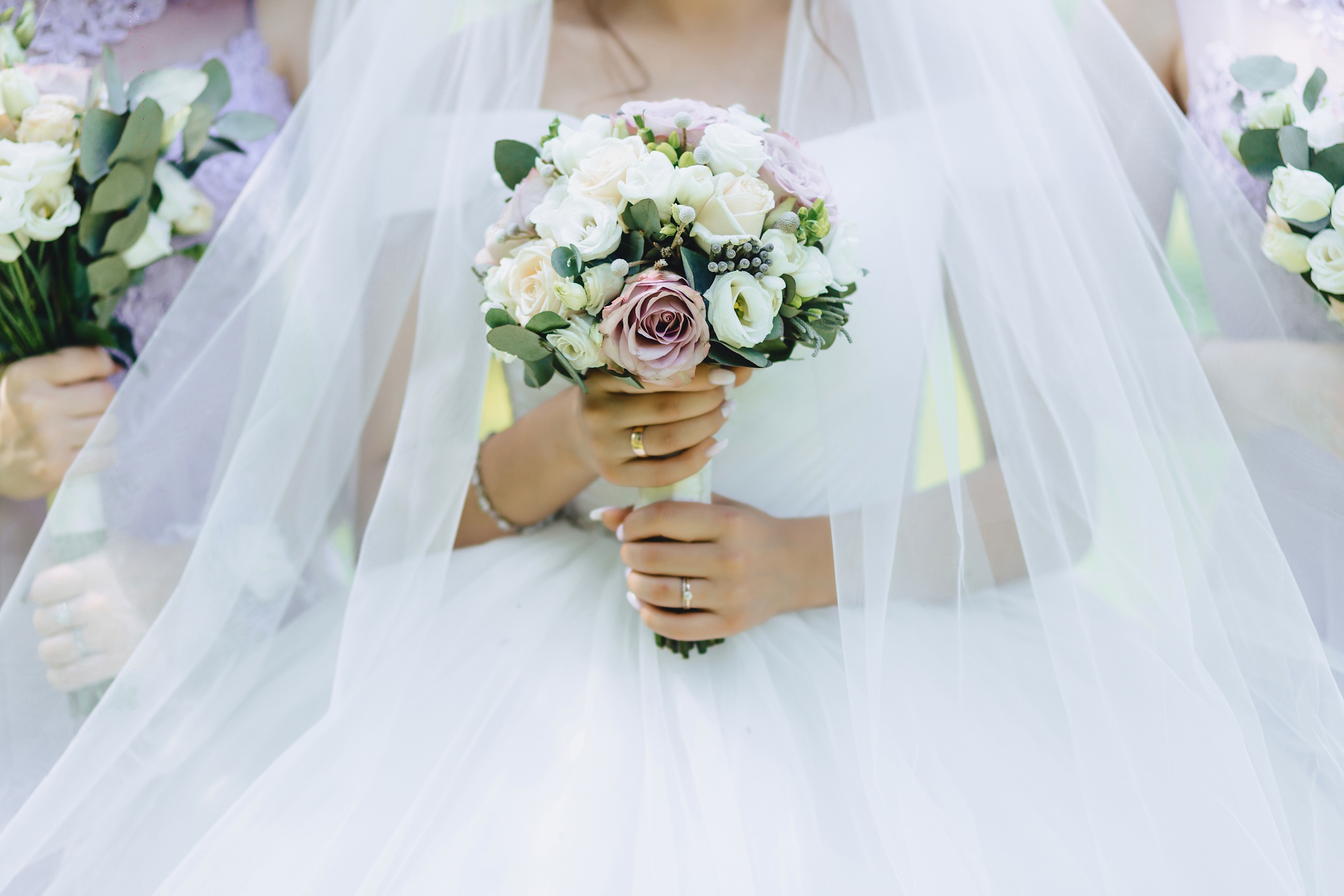 Bouquet rose et vanille